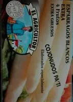 Mängden socker i Espárragos blancos extra