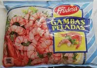 Mängden socker i Gambas peladas
