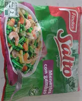 Mängden socker i Menestra con gambas