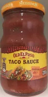 Mängden socker i Taco Sauce medium