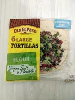 Mängden socker i Large tortillas