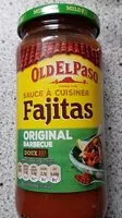 Mängden socker i Sauce à cuisiner Fajita