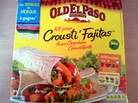 Mängden socker i Kit pour Crousti' Fajitas avec Chapelure Croustillante