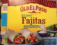 Mängden socker i Kit pour fajitas aux épices douces