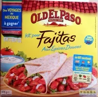 Mängden socker i Kit pour Fajitas aux épices douces