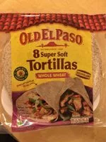 Whole wheat tortilla