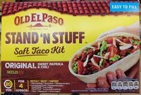Mängden socker i Stand 'N Stuff soft taco kit