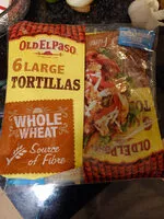 Mängden socker i 6 Large Tortillass