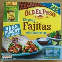 Mängden socker i Kit pour fajitas recette douce