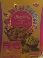 Mängden socker i Kit pour Poulet au Curry Goa