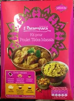 Mängden socker i Kit pour Poulet Tikka Masala