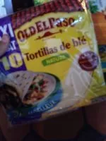 Mängden socker i Tortillas de Blé