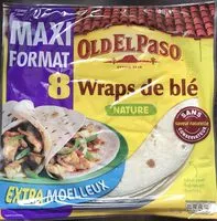 Mängden socker i Wraps de Blé nature - Extra moelleux