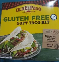 Mängden socker i gluten free soft taco kit
