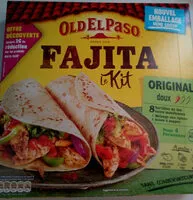Mängden socker i Fajitas original (original doux)