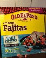 Mängden socker i Fajita le Kit Extra doux