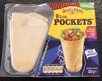 Mängden socker i Tortilla Pockets