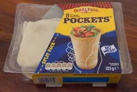 Mängden socker i Tortilla pockets