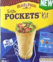 Mängden socker i tortilla pockets