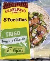 Mängden socker i 8 tortillas trigo
