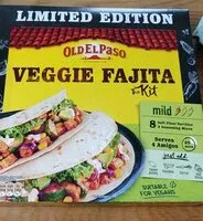 Mängden socker i Veggie fajita kit