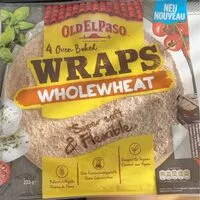 Mängden socker i Wraps Wholewheat