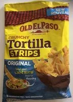 Mängden socker i Old El Paso Tortilla Strips Original