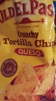 Mängden socker i Chips Crunchy Tortilla fromage Old el Paso