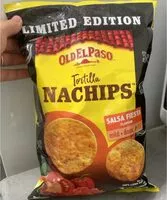 Mängden socker i Nachips salsa fiesta