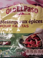 Mängden socker i Mélange aux épices fajitas