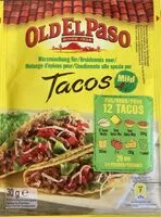 Mängden socker i Tacos