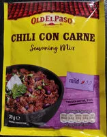 Mängden socker i Old El Paso Chili Con Carne Seasoning Mix