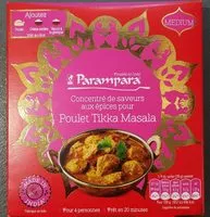 Mängden socker i Concentré de saveurs aux épices pour Poulet Tikka Masala