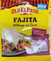 Mängden socker i Fajitas melange aux épices