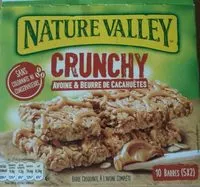 Mängden socker i Nature valley crunchy