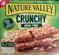 Mängden socker i Crunchy Avena y Miel