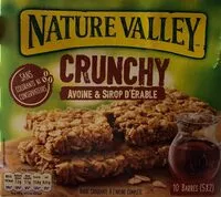 Mängden socker i Crunchy avoine & sirop d'erable