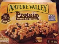 Mängden socker i Nature Valley Protein Peanut & Chocolate Bars