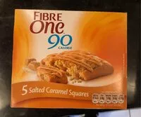 Mängden socker i Fibre One Salted Caramel Bars 5X24G