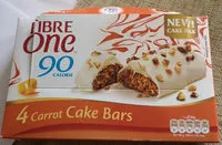 Mängden socker i Calorie Carrot Cake Bars