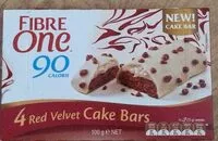 Mängden socker i Red velvet cake bars