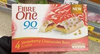Mängden socker i Fibre One 90 - Strawberry Cheesecake Bars