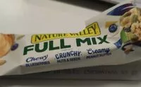 Mängden socker i Barre de céréales Nature Valley Full Mix
