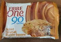 Mängden socker i Fibre one salted caramel squares