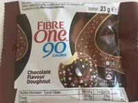 Mängden socker i Chocolate Flavour Doughnut