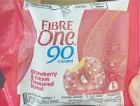 Mängden socker i Strawberry & cream flavoured donut
