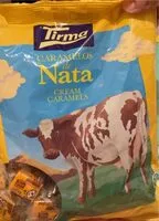 Mängden socker i CARAM. TIRMA NATA