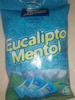 Mängden socker i Caramelos eucalipto mentol