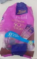Mängden socker i Tima mini chocolate con leche
