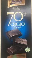 Mängden socker i Chocolate negro 70%